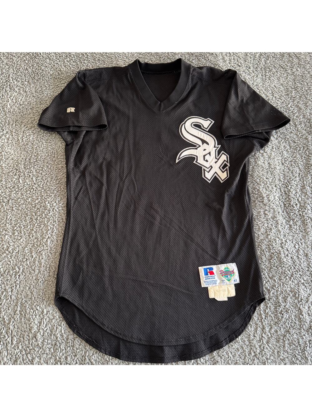 Authentic Rawlings 1996 Team Issue Tony Phillips MLB Chicago White Sox Jersey 42